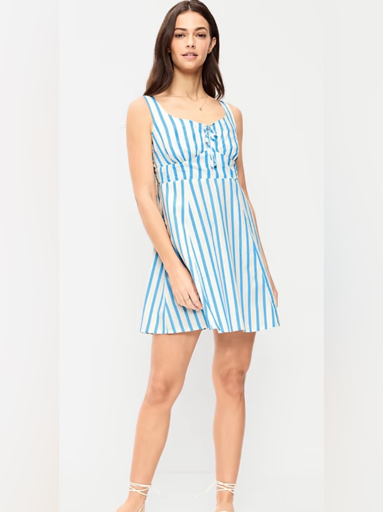 Old Navy Fit & Flare Cami Mini Dress